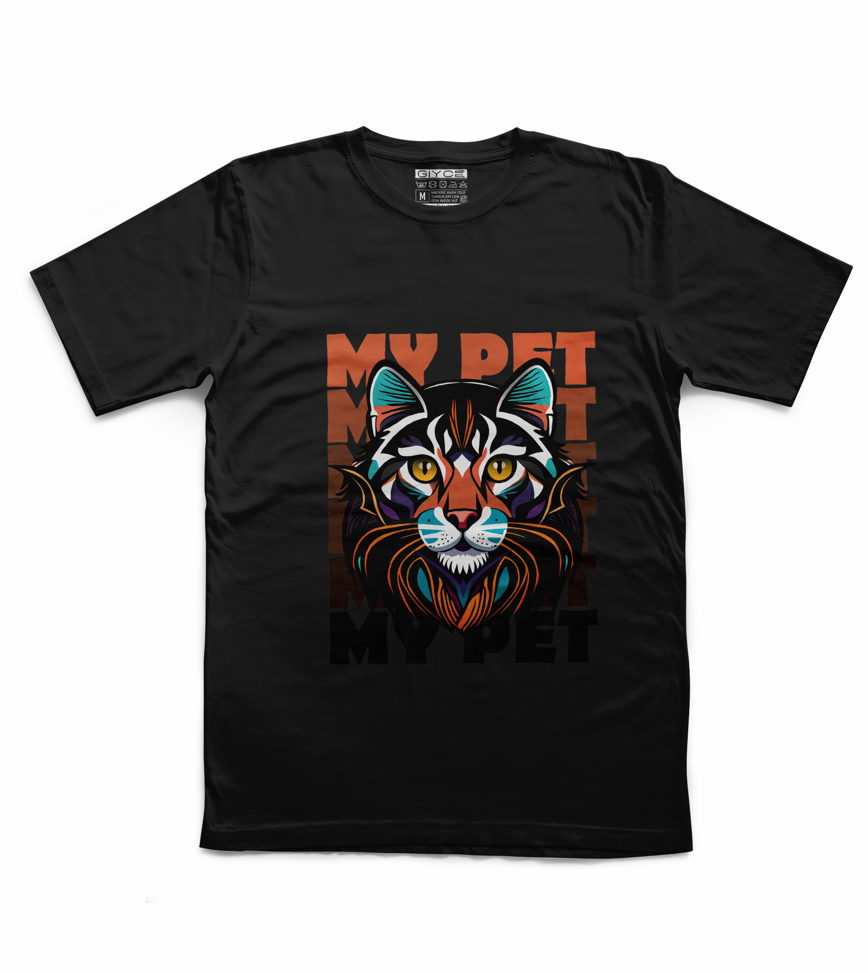 My Pet Unisex Siyah Tshirt