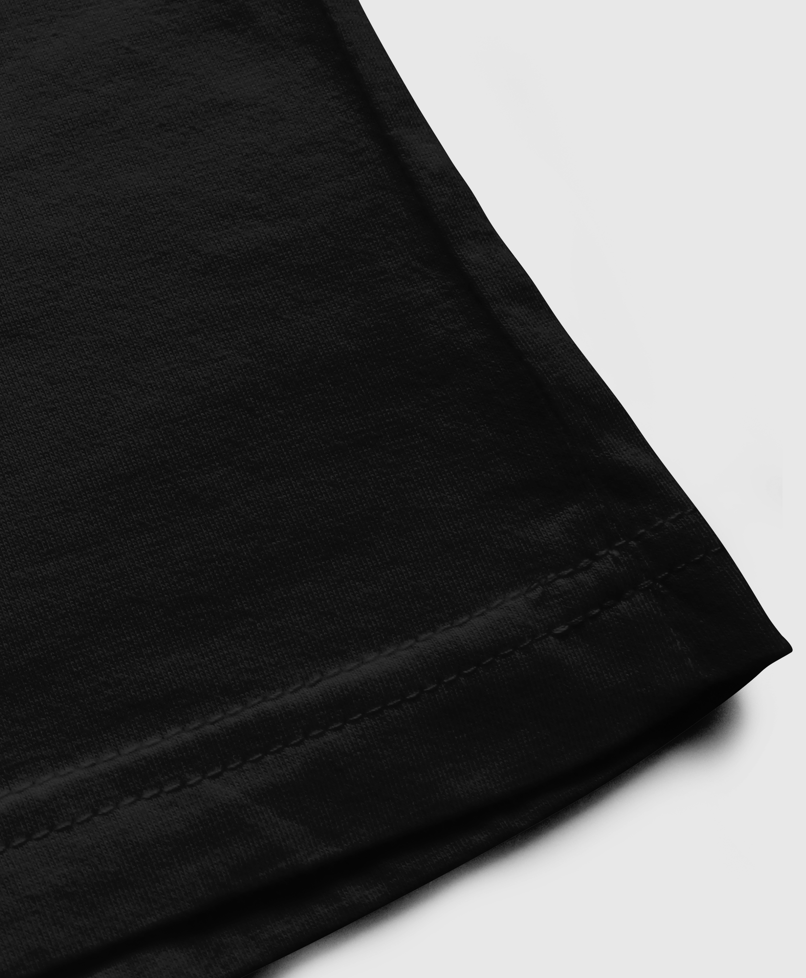  Kurt Baskılı Unisex Siyah Tshirt