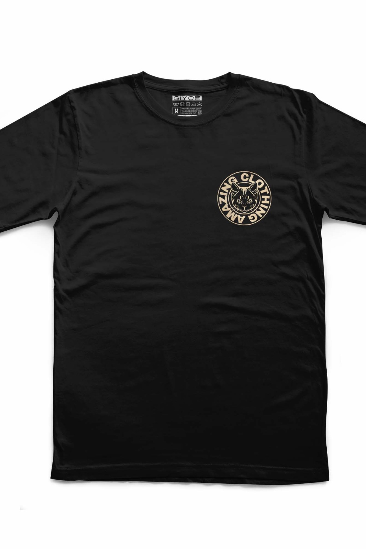 Amazing Clothingcat Unisex Siyah Tshirt