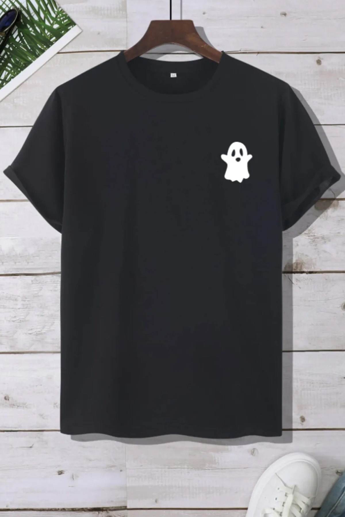 Giyce Unisex Hayalet Baskılı T-Shirt