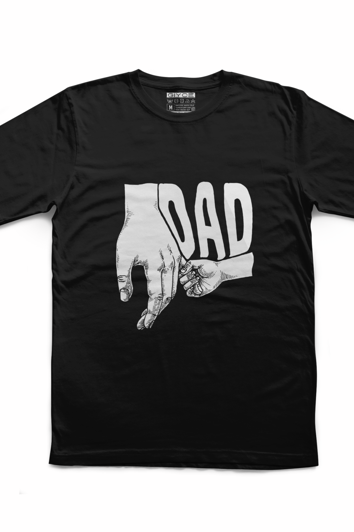 Baba Dad Unisex Siyah Tshirt