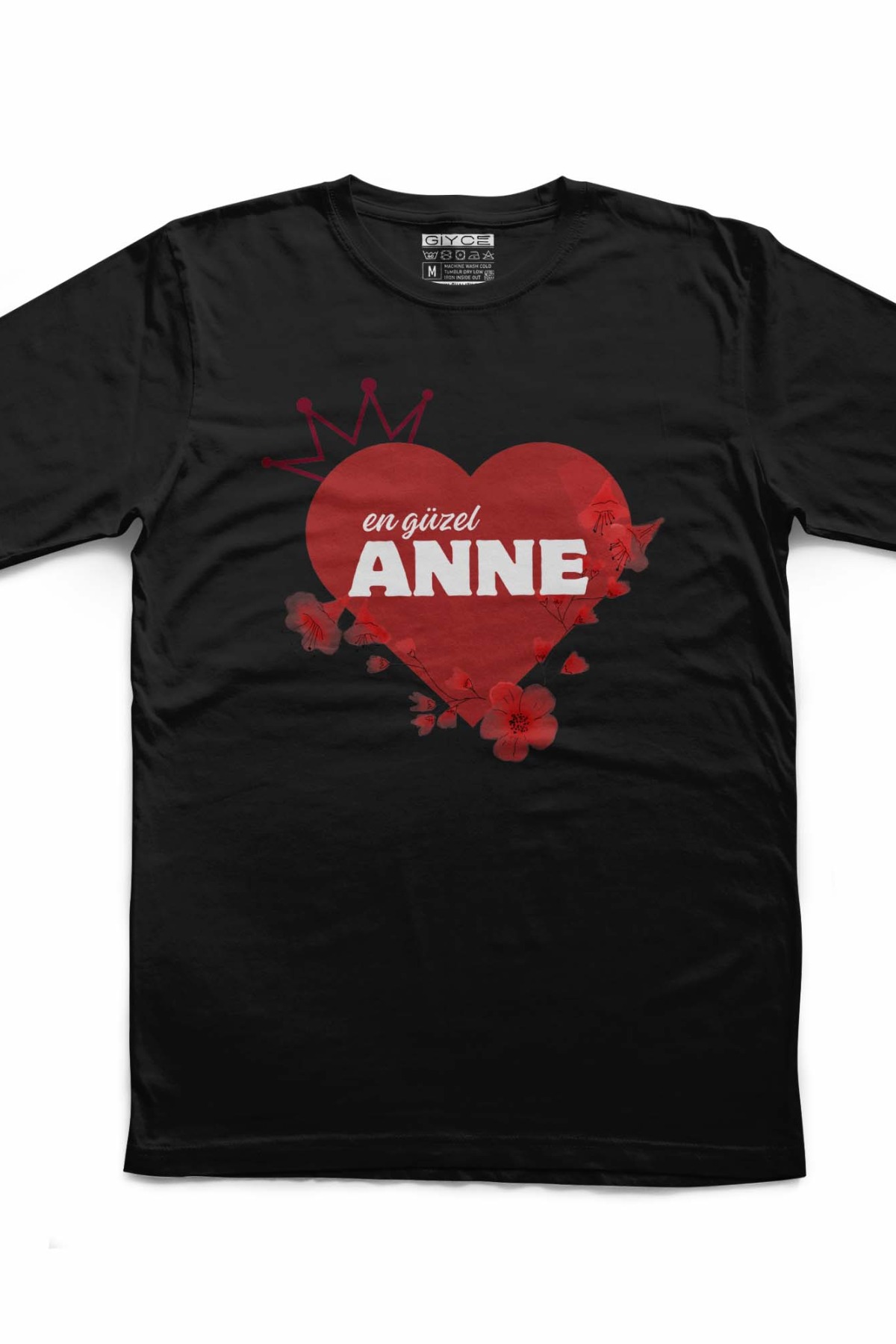 En Güzel Anne Unisex Siyah Tshirt