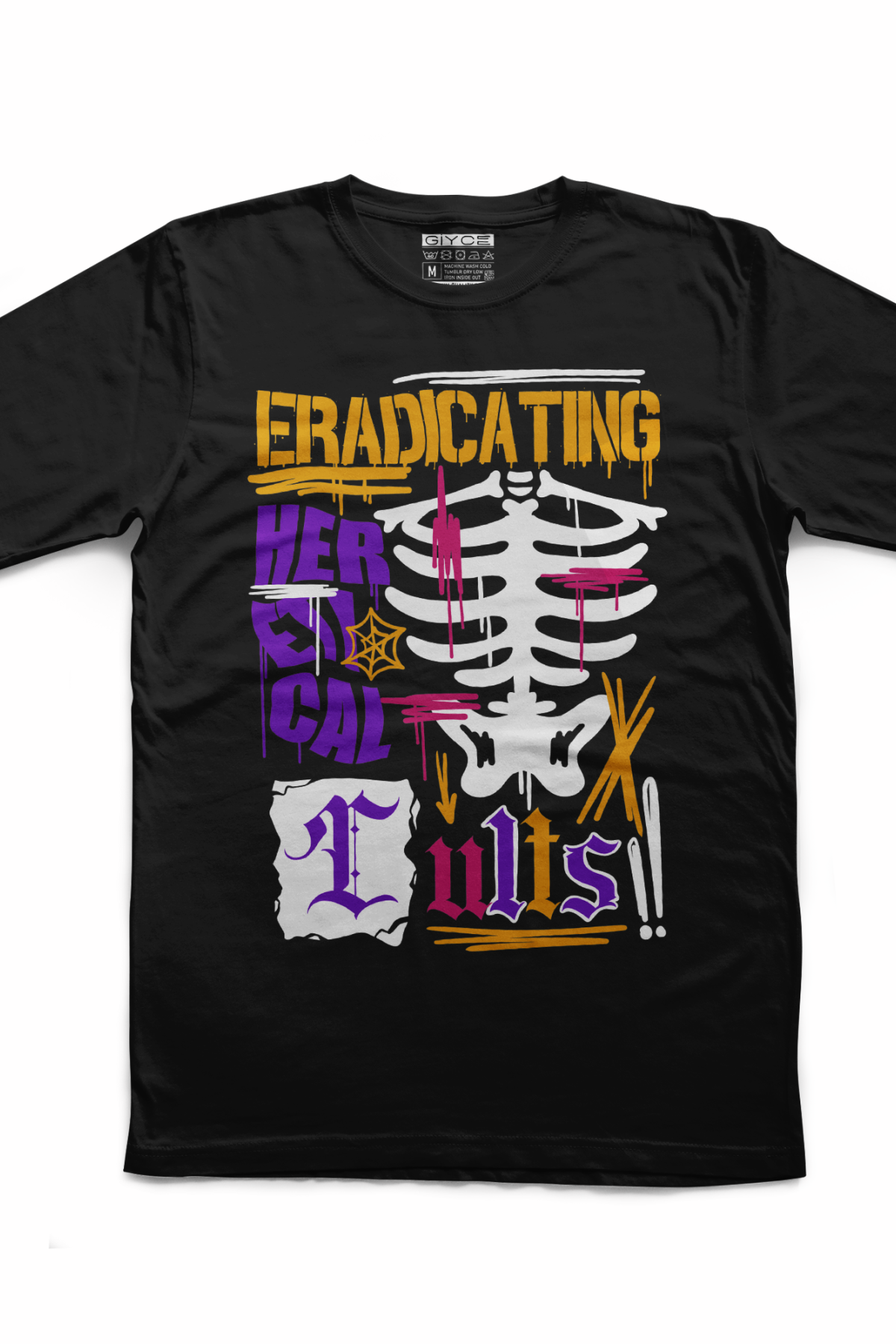 Eradicating Unisex Siyah Tshirt